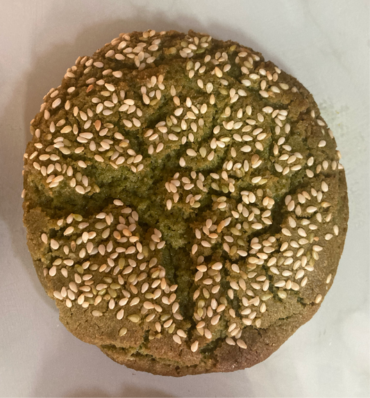 Matcha & Roasted Sesame Cookies (Pack of 6)
